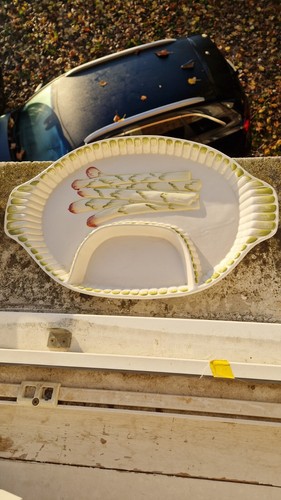 Grand plat barbotine - grand,