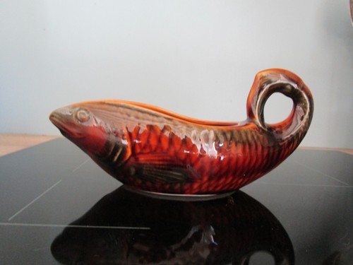 Saucière barbotine forme - saucière, en